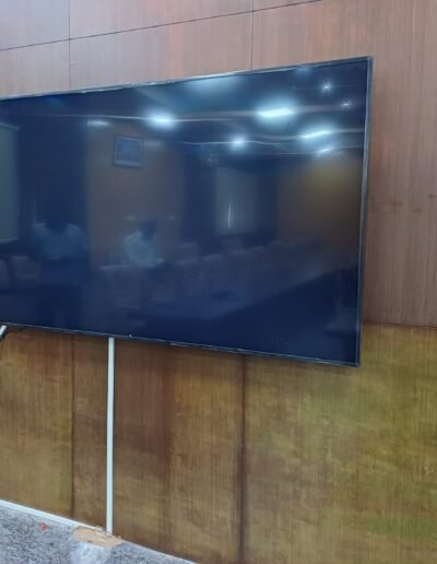 85inches samsung Monitor Installation